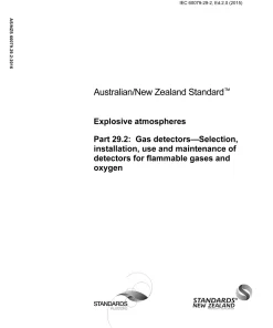 AS/NZS 60079.29.2:2016 pdf