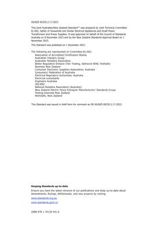 AS/NZS 60335.2.17:2023 pdf