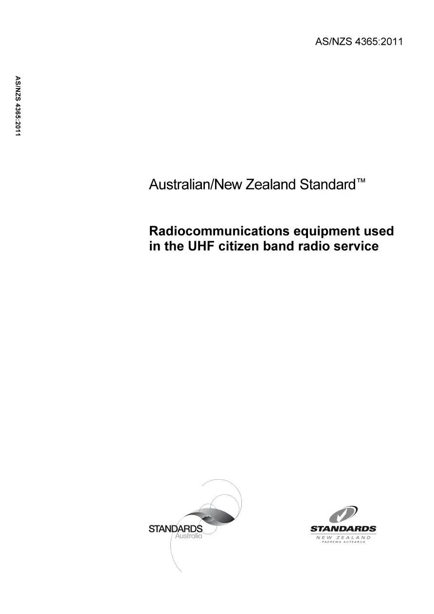 AS/NZS 4365:2011 pdf