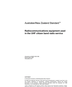 AS/NZS 4365:2011 pdf