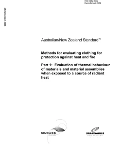 AS/NZS 4502.1:2006 pdf