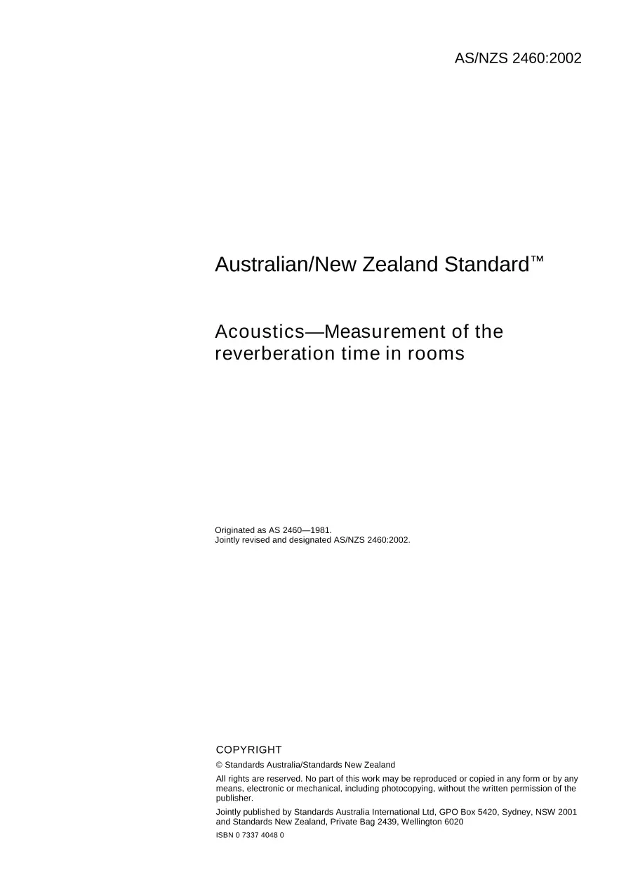 AS/NZS 2460:2002 pdf