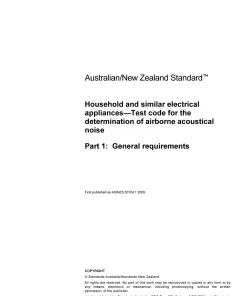 AS/NZS 60704.1:2009 pdf