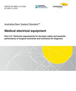 AS/NZS IEC 60601.2.41:2022 pdf