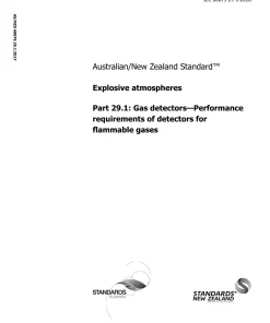 AS/NZS 60079.29.1:2017 pdf