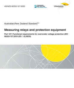 AS/NZS 60255.127:2025 pdf