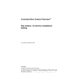 AS/NZS 4944:2006 pdf