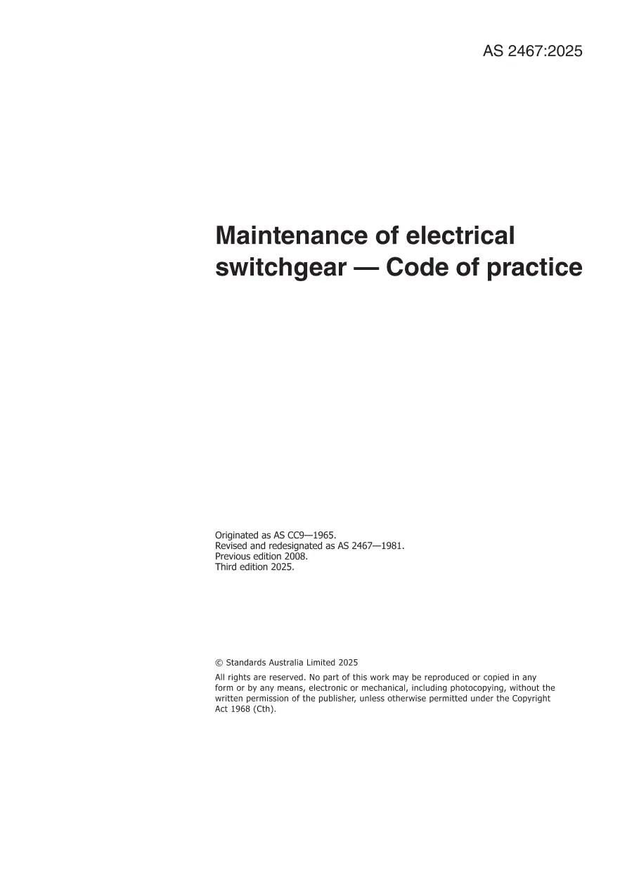 AS 2467:2025 pdf