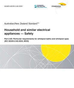 AS/NZS 60335.2.60:2024 pdf