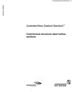 AS/NZS 1163:2016 pdf