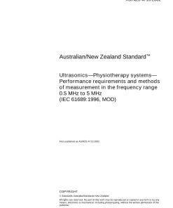 AS/NZS 4713:2002 pdf