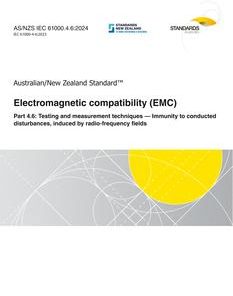 AS/NZS IEC 61000.4.6:2024 pdf