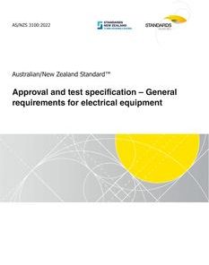 AS/NZS 3100:2022 pdf