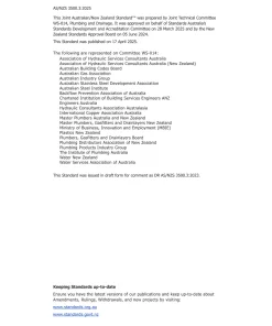 AS/NZS 3500.3:2025 pdf