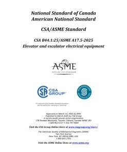 ASME A17.5-2025/CSA B44.1:25 pdf