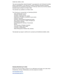 AS/NZS IEC 60300.1:2025 pdf