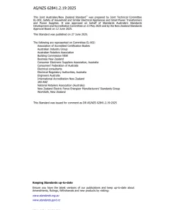 AS/NZS 62841.2.19:2025 pdf