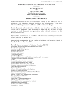 AS/NZS 4509.1:2009 pdf