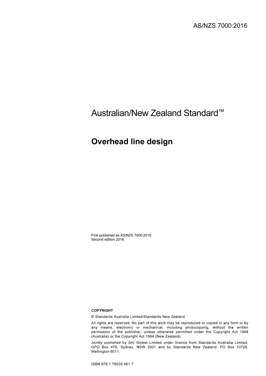 AS/NZS 7000:2016 pdf