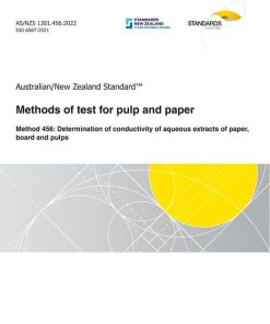 AS/NZS 1301.456:2022 pdf