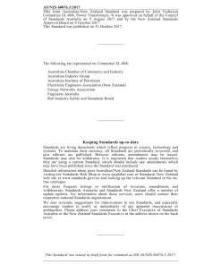AS/NZS 60076.3:2017 pdf