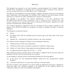 AS/NZS 60076.3:2017 pdf