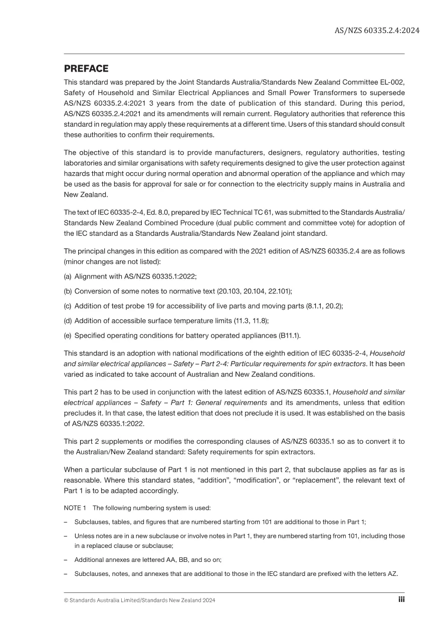 AS/NZS 60335.2.4:2024 pdf