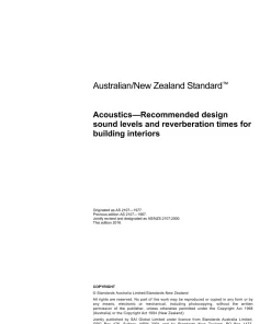 AS/NZS 2107:2016 pdf