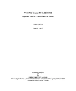 API MPMS Chapter 17.10 Part 2:2025 pdf