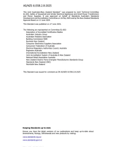 AS/NZS 61558.2.8:2025 pdf