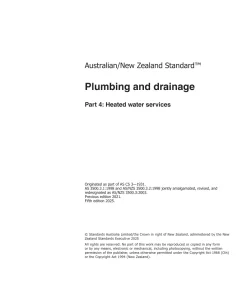 AS/NZS 3500.4:2025 pdf
