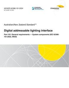 AS/NZS 62386.101:2024 pdf
