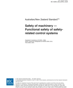AS/NZS 62061:2025 pdf