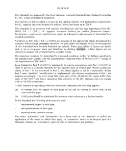 AS/NZS 60925:2005 pdf