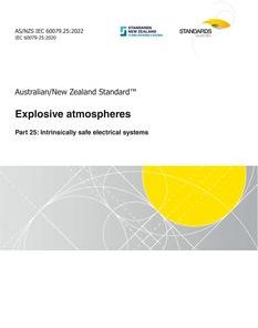 AS/NZS IEC 60079.25:2022 pdf