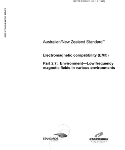 AS/NZS IEC TR 61000.2.7:2009 pdf