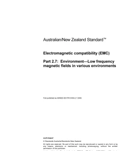 AS/NZS IEC TR 61000.2.7:2009 pdf
