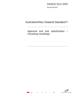 AS/NZS 3121:2002 pdf