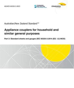 AS/NZS 60320.3:2023 pdf
