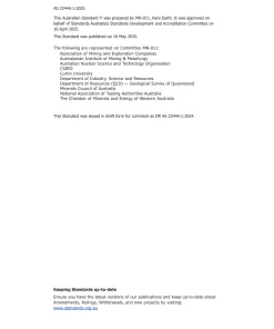AS 22444.1:2025 pdf
