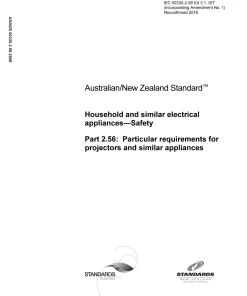 AS/NZS 60335.2.56:2006 pdf