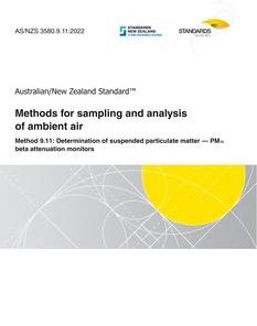 AS/NZS 3580.9.11:2022 pdf