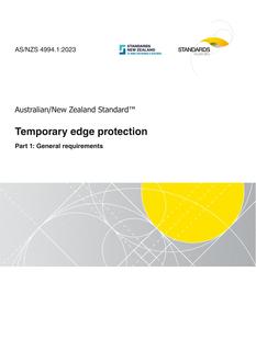 AS/NZS 4994.1:2023 pdf