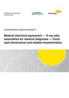 AS/NZS IEC 60336:2022 pdf