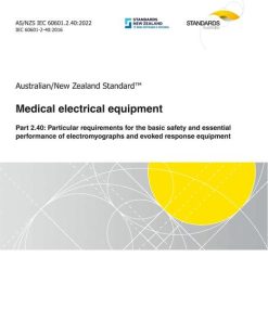AS/NZS IEC 60601.2.40:2022 pdf