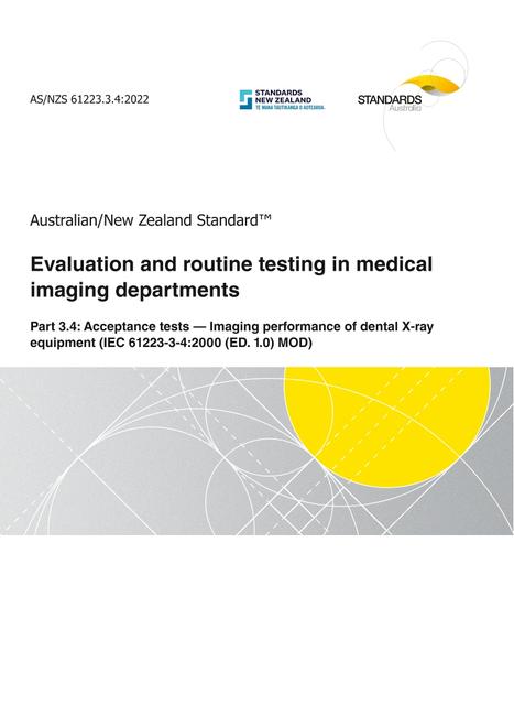 AS/NZS 61223.3.4:2022 pdf