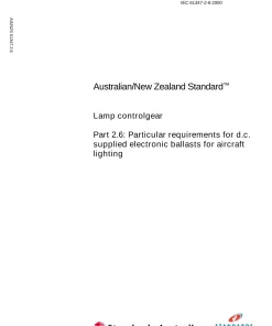 AS/NZS 61347.2.6:2002 pdf