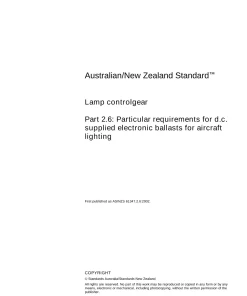 AS/NZS 61347.2.6:2002 pdf