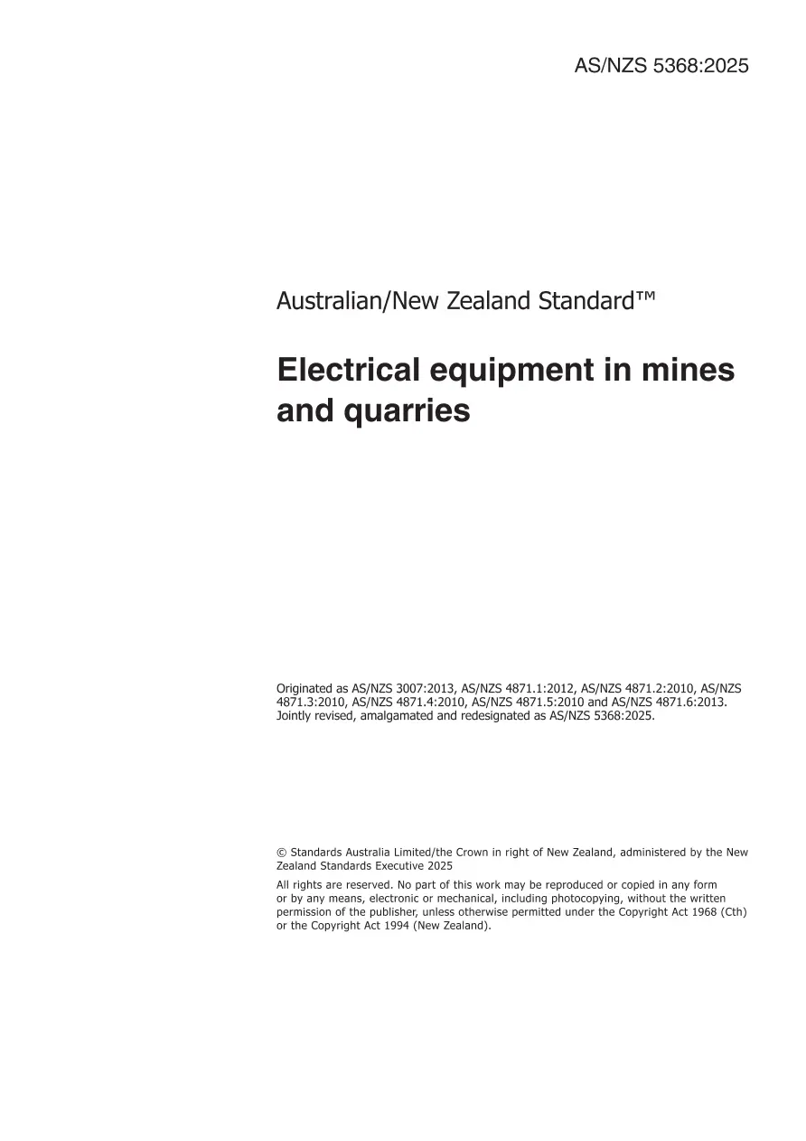 AS/NZS 5368:2025 pdf