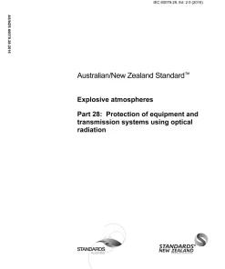 AS/NZS 60079.28:2016 pdf